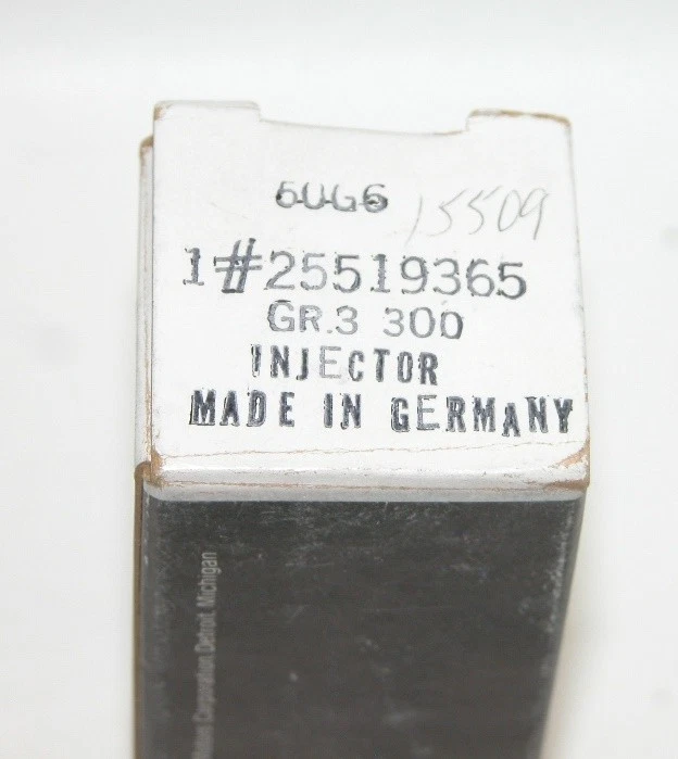 New Genuine GM Fuel Injector Fits 1989 Firebird Turbo Trans Am 3.8L +More - Imagem 4 de 4