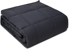 Weighted Blanket 12Lbs Queen Size Dark Grey 60"X80" Weighted Blankets for Adults