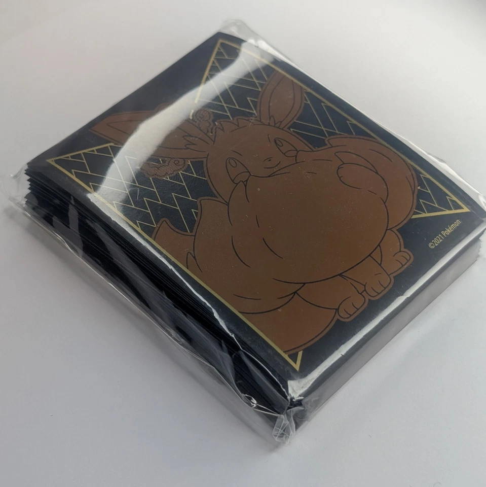 Pokemon Shining Fates Card Sleeves 65 New Sealed Eevee - image 3 of 4