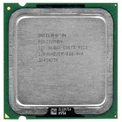 Ordinateur Personnel CPU LGA 775 Intel Pentium 4 521 2.80ghz Sl8pp Lga775