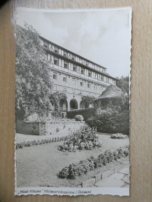 Postcard Helmershausen/Diemel ''Haus Kleine''