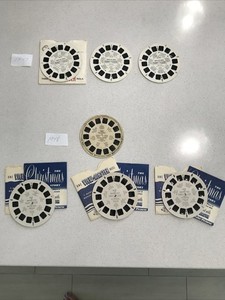 Vintage 1947-1948 View Master Reels-Set 7 Reels