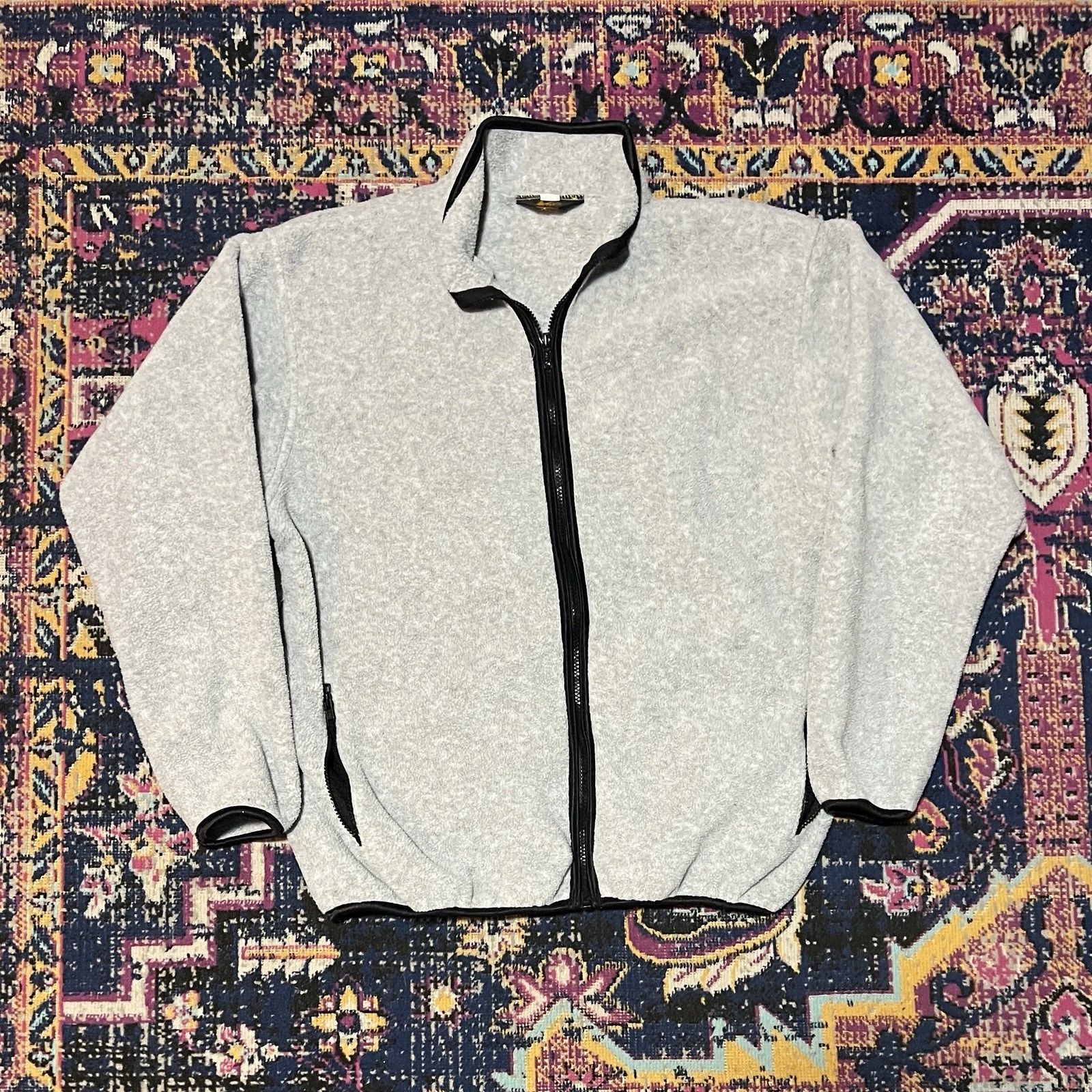 REI Large Hoodie Zip Sweatshirt Gray Athletic Polartec Fleece Mens
Opens in a new window or tab