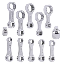 12 Point Torque Adapter Set 1/2" 9/16" 5/8" 11/16" 3/4" 13/16" 7/8" 1/2''