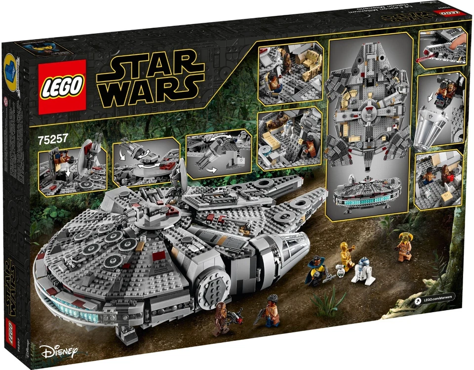 [Use code TOYSYAY] LEGO 75257 STAR WARS Millennium Falcon BRAND NEW - image 4 of 4
