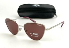 Vogue Sunglasses mod. VO 4145 323/69 Cat Eye Silver Rhinestone New Case