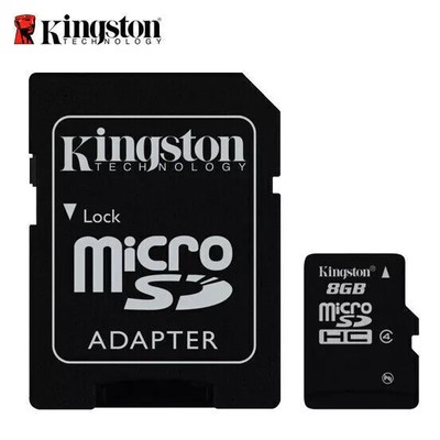 Kingston 4GB 8GB 16GB MicroSD SDHC SD Scheda di Memoria Classe4 TF Card