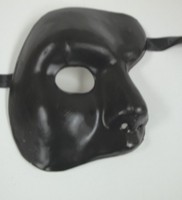 Black Phantom Of The Opera Costume Masquerade Mardi Gras Party Mask Black Phantom Of The Opera Costume Masquerade Mardi Gras Party Mask