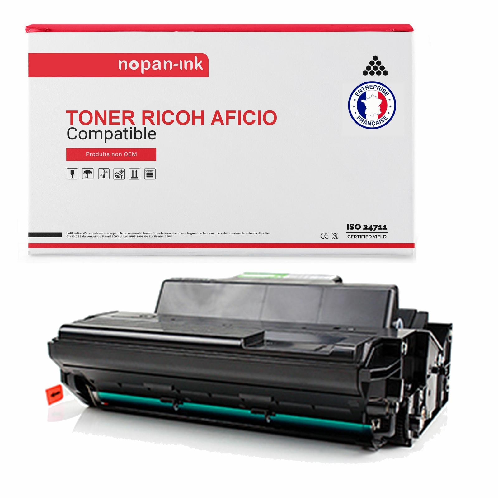 Toner 400760 Ricoh Type 215 pour des textes ultra nets