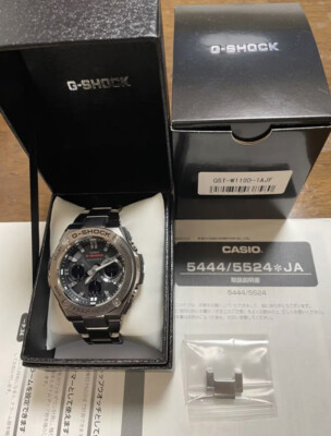 CASIO　CASIO G-SHOCK 5444 GST-W110D-1AJF Casio G-SHOCK G-STEEL GST-W110D-1AJF | Sakurawatches.com