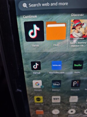Fire Tablet With TIK TOK APP