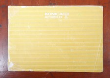KONICA AUTOREFLEX T INSTRUCTION BOOK, EARLY VERSION/163099