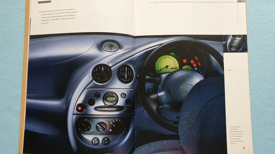 Ford Ka Ka2 2 car brochure sales catalogue September 1996 MINT P - Image 4 of 4