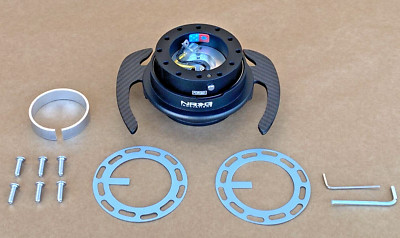 NRG SRK-700CF Universal 4.0 Quick Release - Carbon Fiber Paddle Style NEW