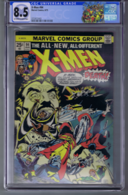 X-Men #94 Marvel 1975 CGC 8.5 (VERY FINE +) New X-Men begin | eBay