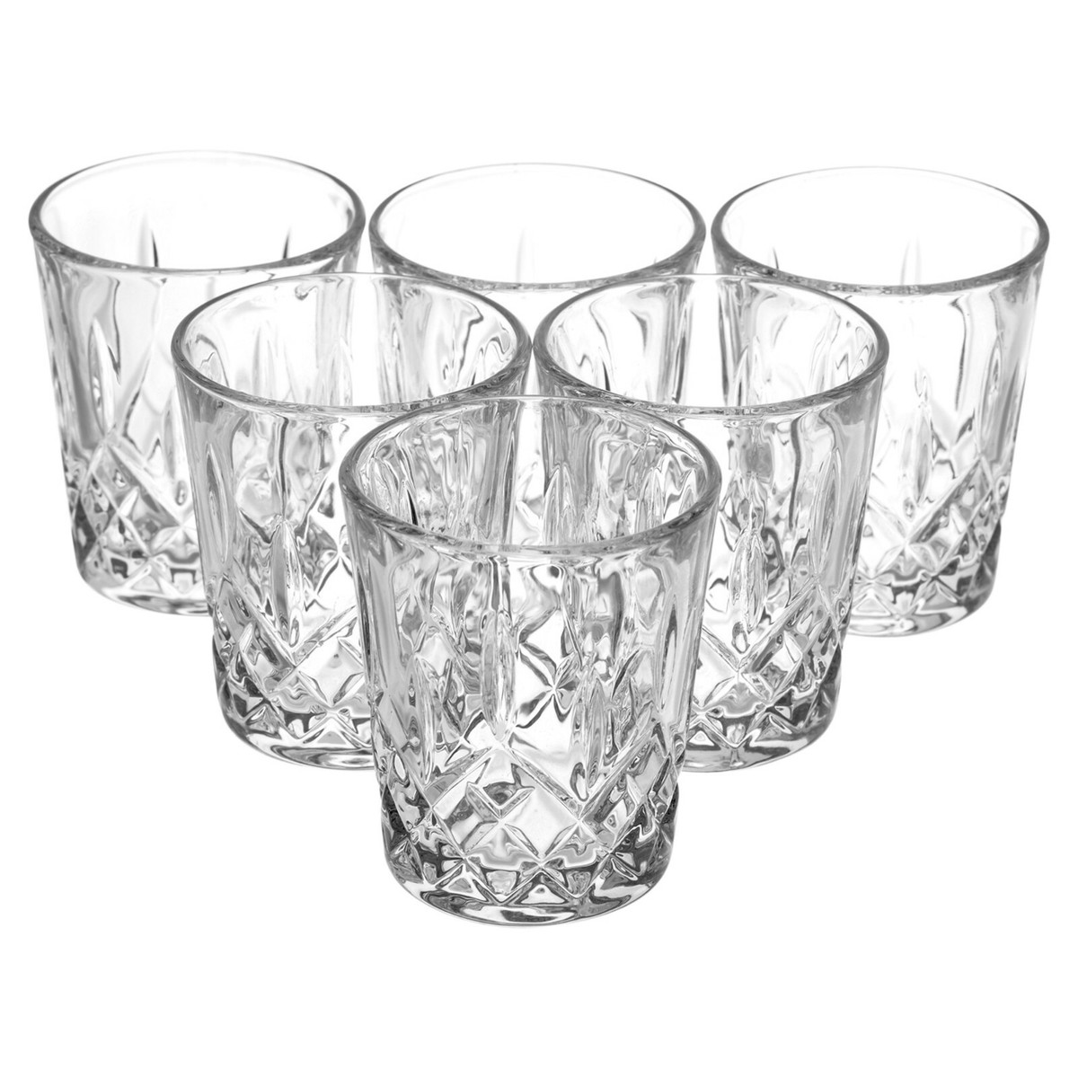 6 O 12 75ml Queensway Shot Glass Barra Calidad Disparo Vodka - Foto 4