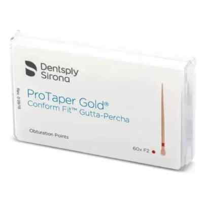 Protaper Gold Conform Fit Gutta-Percha Points by Dentsply (All sizes) (60/pack)