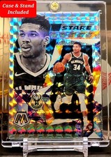 2019-2020 Giannis Antetokounmpo Panini Mosaic Stare Masters Silver Prizm #25 