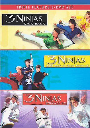 Dvd Colecao Ninja 3 Filmes - Original 