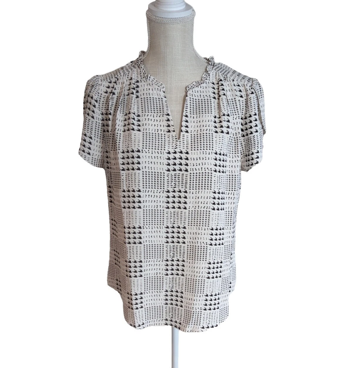 Herringbone Regular Size Tops for Women