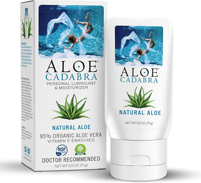 aloe life personal lubricant Aloe Cadabra Natural Water Based Personal Lube, Organic Lubricant for Her,  Him