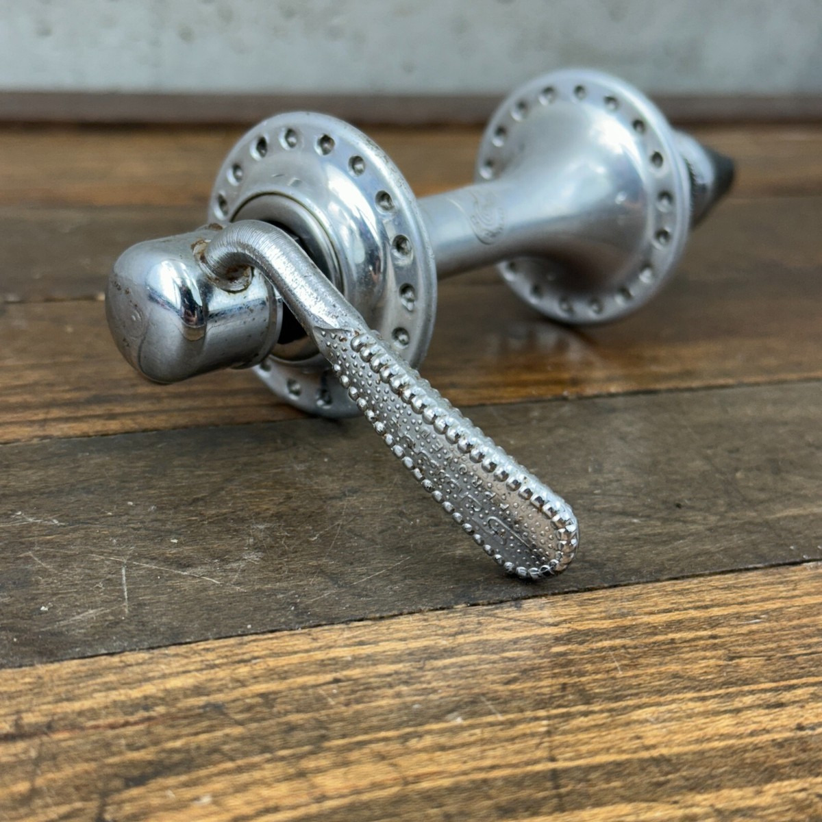 ビンテージ　Campagnolo Record フロントハブ Vintage Campagnolo Record Front Hub 36 Hole 36h Low Flange
