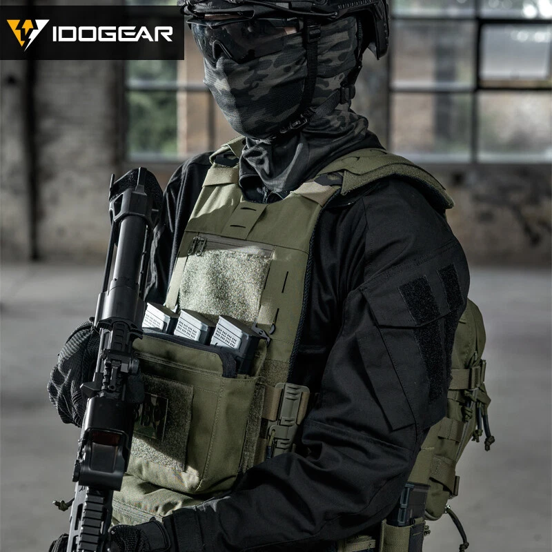 IDOGEAR Tactical FCSK 3.0 FERRO Fast Release Tactical Vest Plate Carrier Hunting - Image 3 of 4