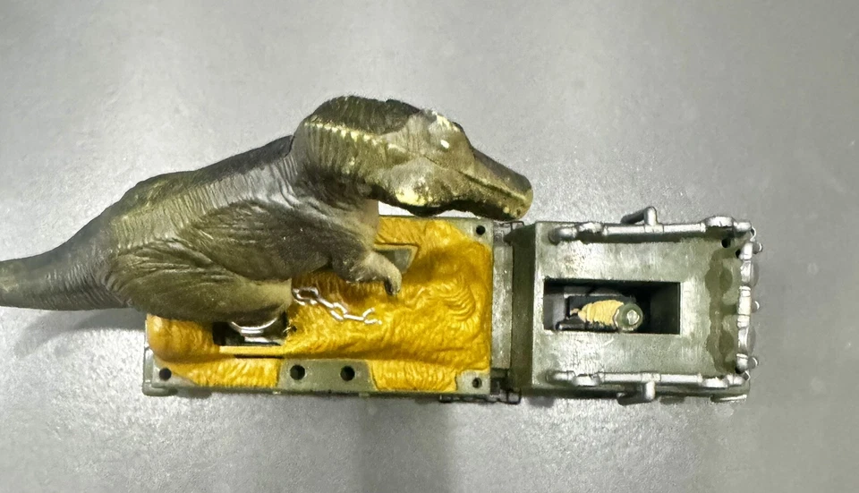 Jurassic Park The Lost World 1997 火柴盒 RageRig 移动 TRex 压铸卡车 — 第 3/4 张图片