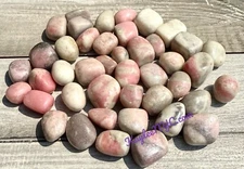 Wholesale Lot 2 Lbs Natural Pink Opal  Tumble Stone Nice Quality Healing