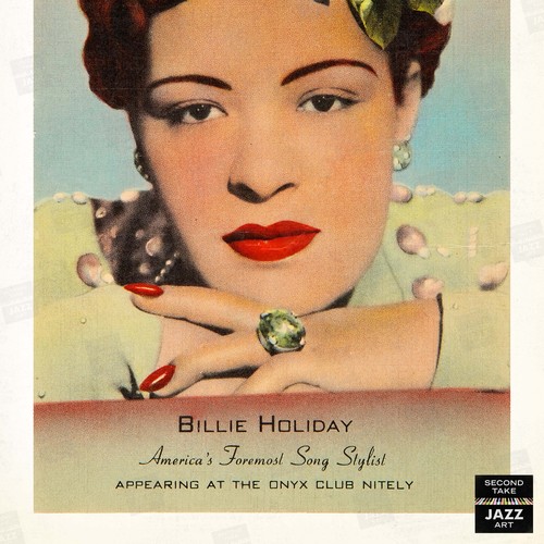 Billie Holiday jazz poster - Onyx Club - 1943-4 - Picture 4 of 4