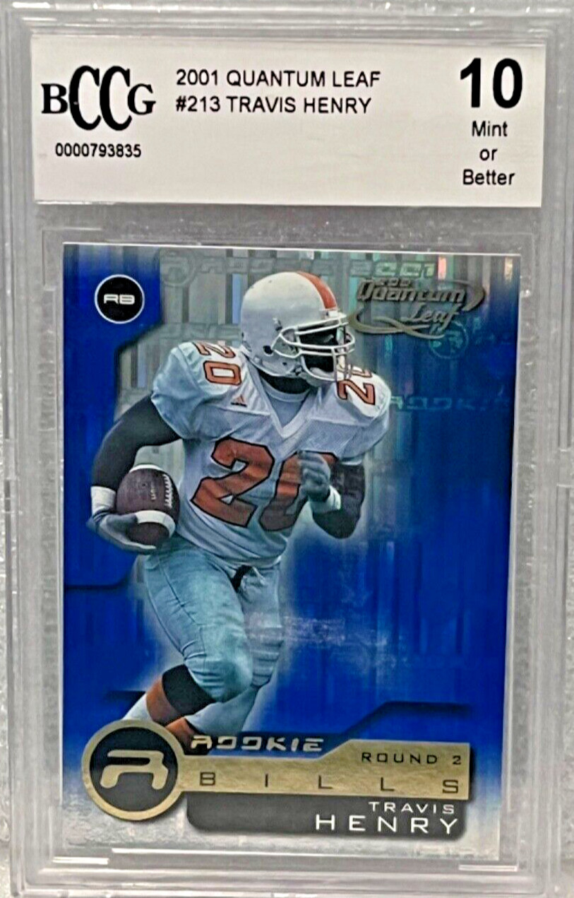 Travis Henry Quantum Leaf #213 Base