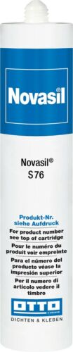 Sonderverkauf Novasil S76 310ml hochtemperaturbeständig Klebstoff Ofenscheiben - Foto 1 di 4