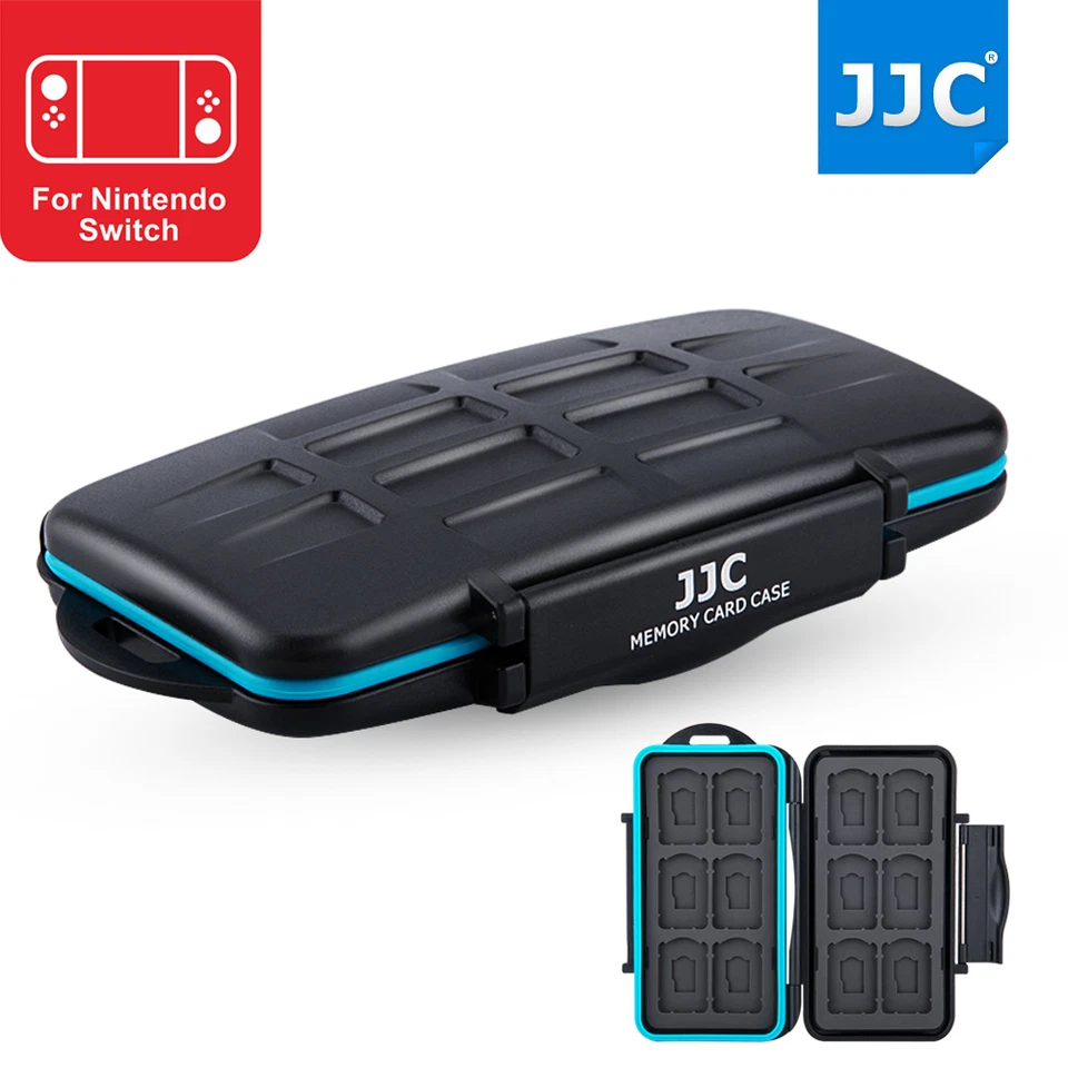 JJC Storage Memory Card Case for Nintendo Switch Game Card*12+Micro SD Card*12 - Image 2 of 4