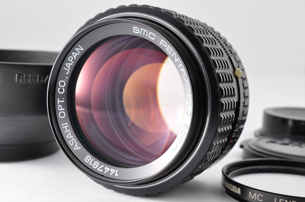【美品】SMC PENTAX 50mm 1：1.2 ➕PENTAX KM SMC PENTAX 50mm f/1.2 Standard Lens for K Mount by DHL Mint