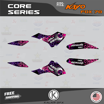 Graphics Kit for Kayo Sports Fox-70 AY-70 Storm-70 All Years Core