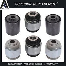 Rear Lower Control Arm Hydra Bushing Kit 6 pc LH RH for JAGUAR XJ8, S-Type 98-08
