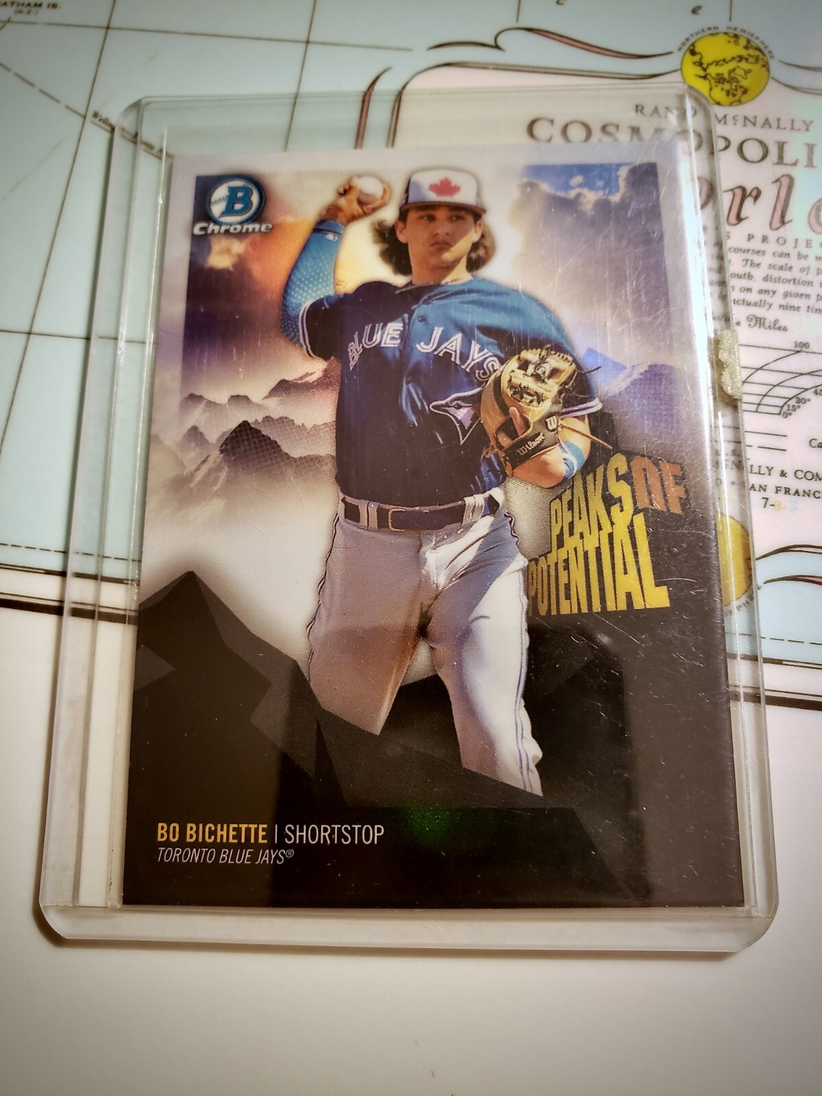 2018 Bowman Chrome BO BICHETTE PP-BB Peaks of Potential Prospect Refractor
