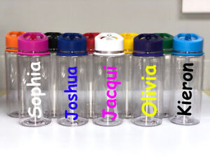 personalised children's drink bottles