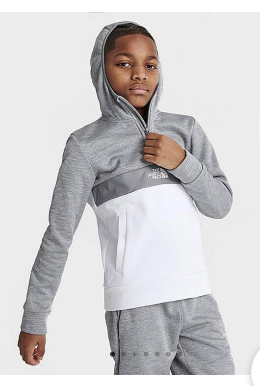The North Face Sweatshirt Boys Mittelegi Quarter Zip Hoodie