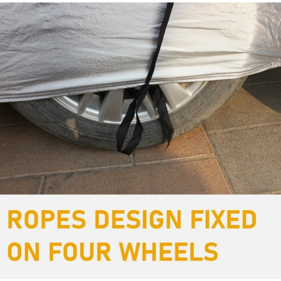 For GMC Yukon Custom Fit Full Car Cover Waterproof Sun Weather Protection - Image 4 of 4