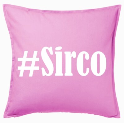 #Sirco Kissenbezug Pink Ich Liebe Sirco 116039