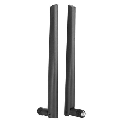 WLAN-Antenne, 24 GHz, 5 GHz, 5 dBi, omnidirektional, Dualband, 2er-Pack