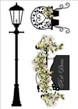 Elegant Bed Artwork Kids Living Bedroom Decor Wall Sticker Decal 15"W X 23"H