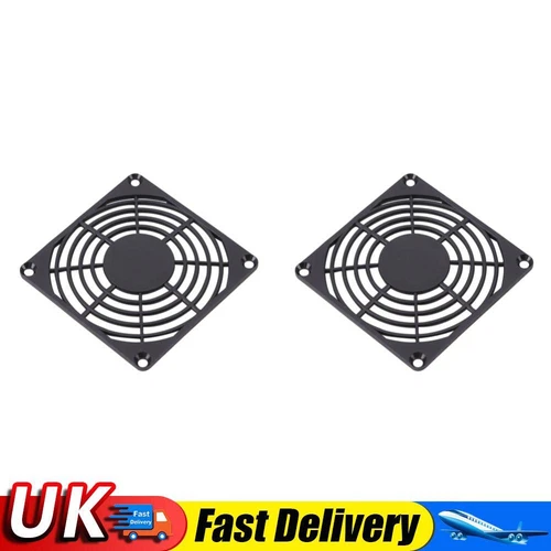5pcs 80mm PC Computer Case Fan Dust Filter Screen Plastic Dustproof Grills UK