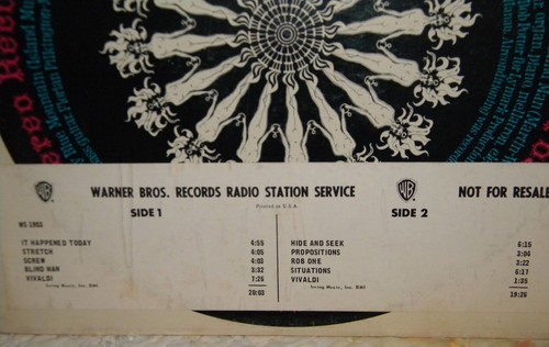 VINTAGE WARNER BROTHERS AIR CONDITIONING CURVED AIR RECORD WS 1903 PROMO 1970 - Imagen 4 de 6