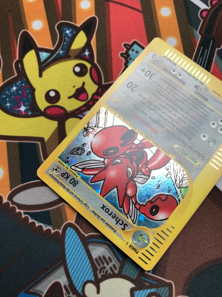 Scherox Holo H21/H32 Aquapolis deutsch Pokemon Karten NM+ - Bild 4 von 4