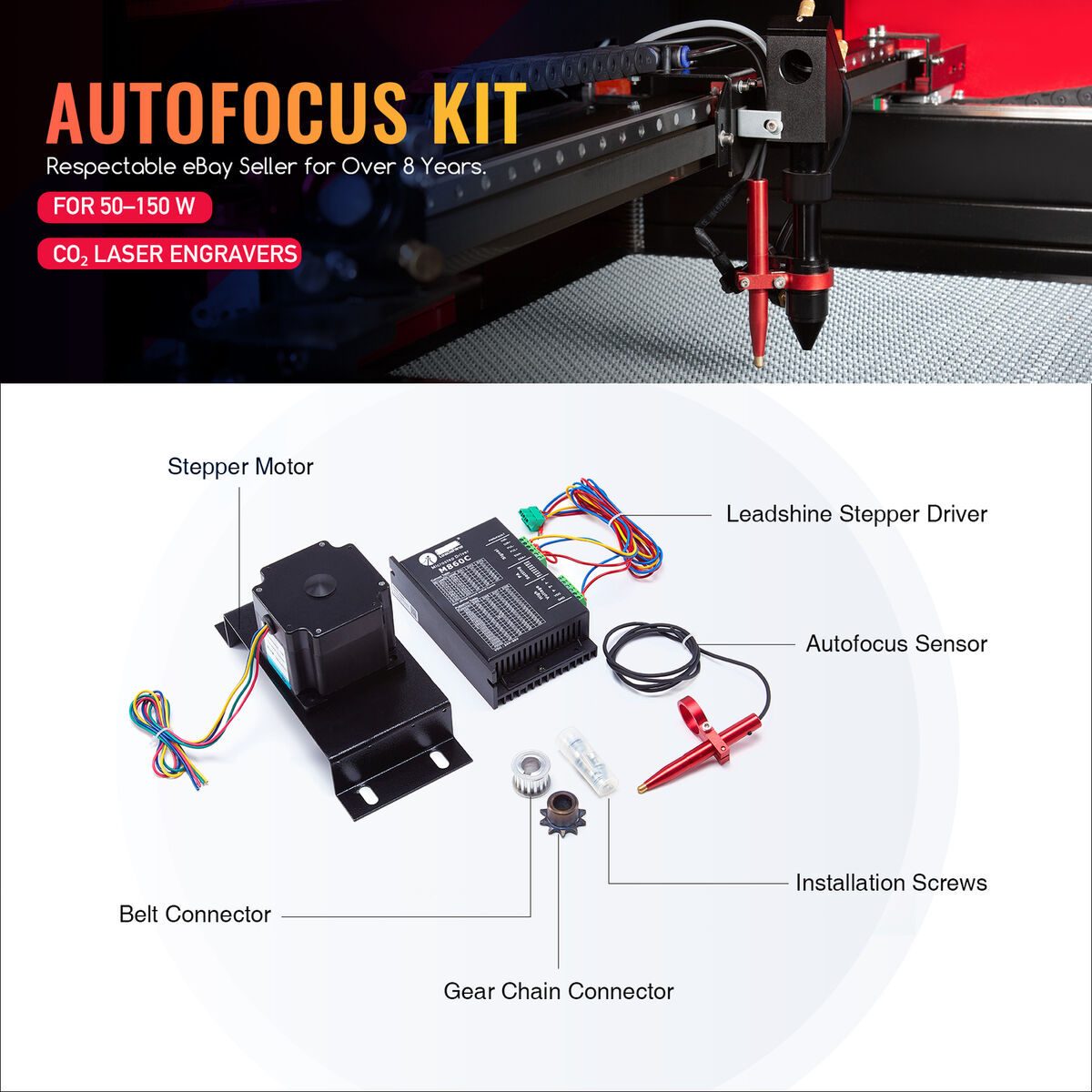 Liftshot 美容機器 ブラック Autofocus Kit Auto Focus Sensor f.Motorized Workbed CO2