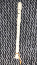 Vintage MTE 175W Soprano Recorder Flute Works Nicely