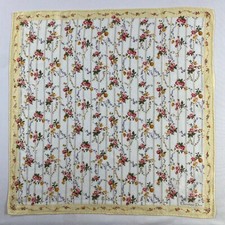 Vintage Christian Dior Handkerchief Pocket Square Bandana Neckerchief