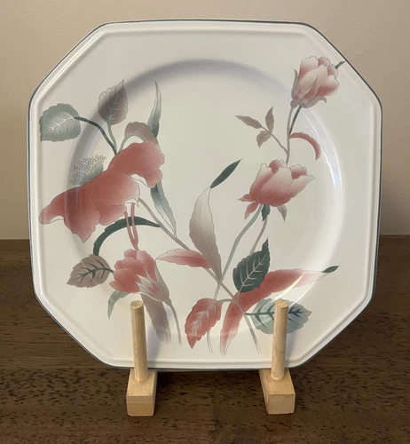 Vintage Mikasa Continental Silk Flowers (F 3003) Dinner Plate 10 1/4" EUC